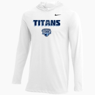 Nike Men's Dri-FIT Long Sleeve Hoodie Tee