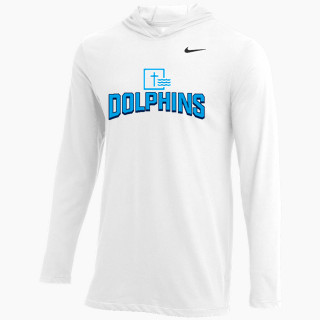 Nike Men's Dri-FIT Long Sleeve Hoodie Tee