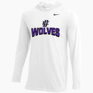 Nike Men's Dri-FIT Long Sleeve Hoodie Tee