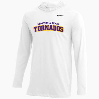 Nike Men's Dri-FIT Long Sleeve Hoodie Tee