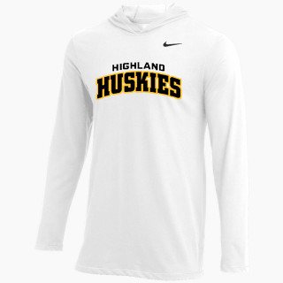 Nike Men's Dri-FIT Long Sleeve Hoodie Tee