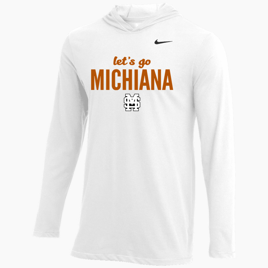 Michiana Scrappers Nike Men's Dri-FIT Long Sleeve Hoodie Tee