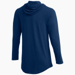 Laconia Christian Academy Timberwolves Nike Men's Dri-FIT Long Sleeve Hoodie Tee Back Thumbnail