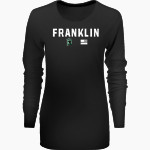 Franklin Quakers <span class="pdp-name-mascot">Franklin Quakers</span> Nike Women's Core Long Sleeve T-Shirt Front Thumbnail