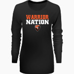 Official Store of the Warriors Nike Women's Core Long Sleeve T-Shirt Front Thumbnail