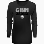 GINN ACADEMY CRAZYLEGS <span class="pdp-name-mascot">GINN CRAZYLEGS</span> Nike Women's Core Long Sleeve T-Shirt Front Thumbnail