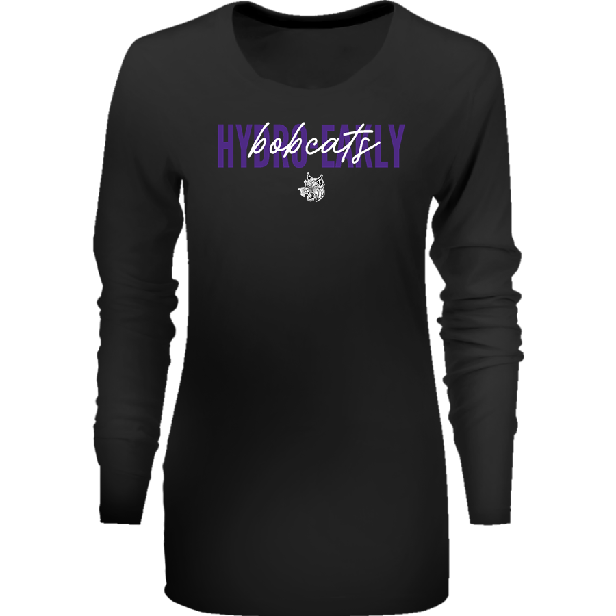 HYDRO-EAKLY HIGH SCHOOL BOBCATS <span class="pdp-name-mascot">HYDRO - EAKLY BOBCATS</span> Nike Women's Core Long Sleeve T-Shirt