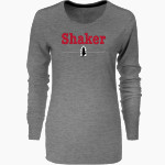 Shaker Heights Schools <span class="pdp-name-mascot">Shaker Heights</span> Nike Women's Core Long Sleeve T-Shirt Front Thumbnail