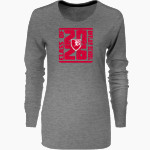 Baylor School Red Raiders <span class="pdp-name-mascot">Baylor School Red Raiders</span> Nike Women's Core Long Sleeve T-Shirt Front Thumbnail