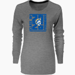 CRAWFORDSVILLE HIGH SCHOOL ATHENIANS Nike Women's Core Long Sleeve T-Shirt Front Thumbnail