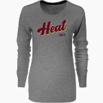 Charlotte Heat Track Club <span class="pdp-name-mascot">Charlotte Heat Track Club</span> Nike Women's Core Long Sleeve T-Shirt Front Thumbnail