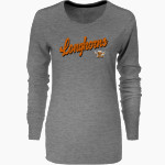 Sycamore Longhorns <span class="pdp-name-mascot">Sycamore Elementary School Longhorns</span> Nike Women's Core Long Sleeve T-Shirt Front Thumbnail