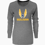 Sullivan Tigers <span class="pdp-name-mascot">Sullivan Tigers</span> Nike Women's Core Long Sleeve T-Shirt Front Thumbnail