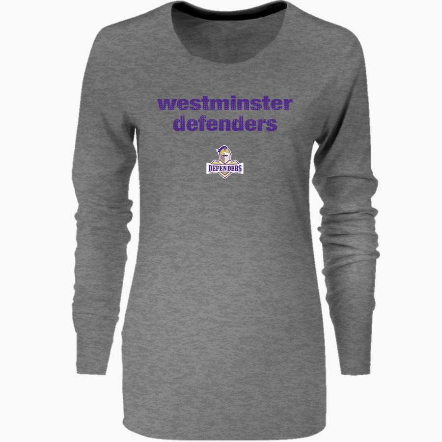 Westminster Defenders <span class="pdp-name-mascot">Westminster Defenders</span> Nike Women's Core Long Sleeve T-Shirt