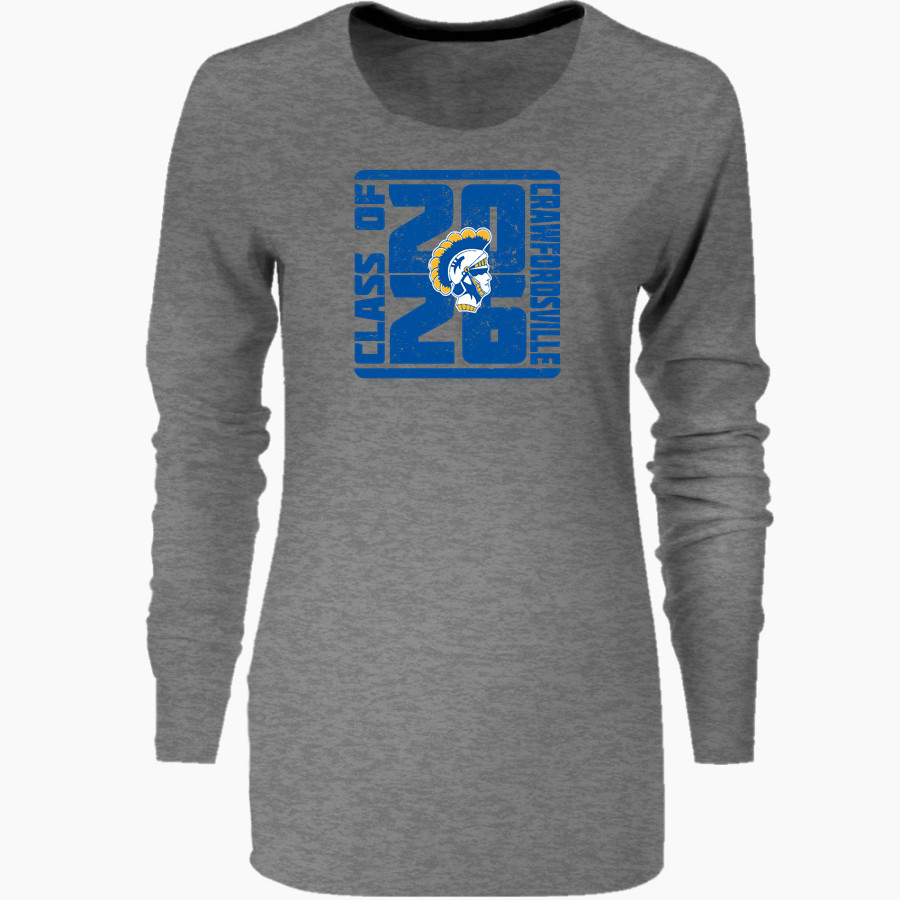 CRAWFORDSVILLE HIGH SCHOOL ATHENIANS Nike Women's Core Long Sleeve T-Shirt