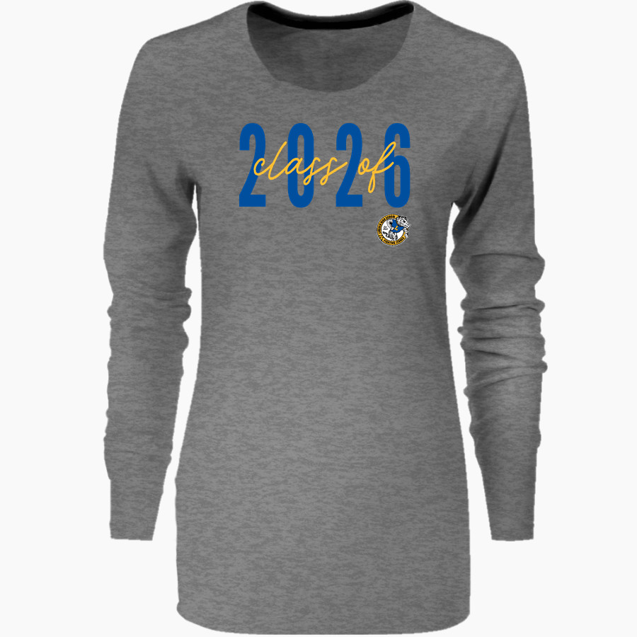 LINCOLN HIGH SCHOOL ZEBRAS Nike Women's Core Long Sleeve T-Shirt