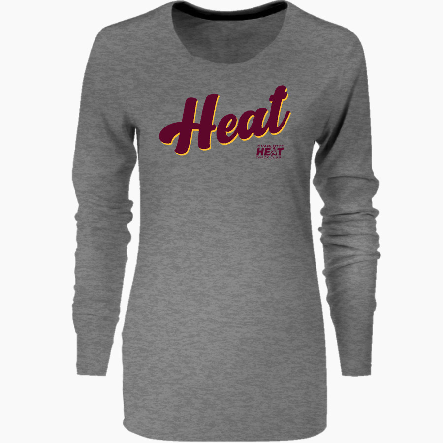 Charlotte Heat Track Club <span class="pdp-name-mascot">Charlotte Heat Track Club</span> Nike Women's Core Long Sleeve T-Shirt
