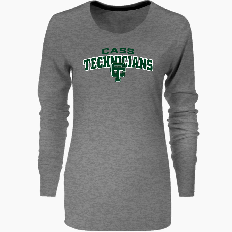 CASS TECHNICAL HIGH SCHOOL TECHNICIANS Nike Women's Core Long Sleeve T-Shirt