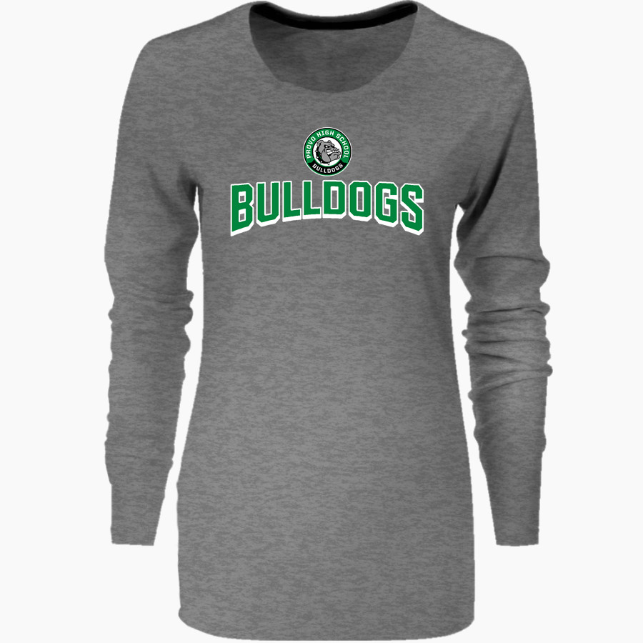 PROVO HIGH SCHOOL BULLDOGS <span class="pdp-name-mascot">PROVO BULLDOGS</span> Nike Women's Core Long Sleeve T-Shirt