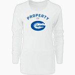 GATEWAY SCIENCE ACADEMY GATORS <span class="pdp-name-mascot">GATEWAY SCIENCE ACADEMY GATORS</span> Nike Women's Core Long Sleeve T-Shirt Front Thumbnail