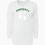Green Acres Grizzlies <span class="pdp-name-mascot">Green Acres School Grizzlies</span> Nike Women's Core Long Sleeve T-Shirt Front Thumbnail