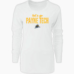 Payne Tech Lions <span class="pdp-name-mascot">Payne Tech Lions</span> Nike Women's Core Long Sleeve T-Shirt Front Thumbnail