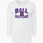 BALL HIGH SCHOOL GOLDEN TORNADOES Nike Women's Core Long Sleeve T-Shirt Front Thumbnail
