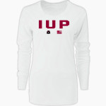 Indiana University of Pennsylvania <span class="pdp-name-mascot">Indiana University Of PA Hawks</span> Nike Women's Core Long Sleeve T-Shirt Front Thumbnail