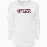 LAWRENCE CENTRAL HIGH SCHOOL BEARS <span class="pdp-name-mascot">LAWRENCE BEARS</span> Nike Women's Core Long Sleeve T-Shirt Front Thumbnail
