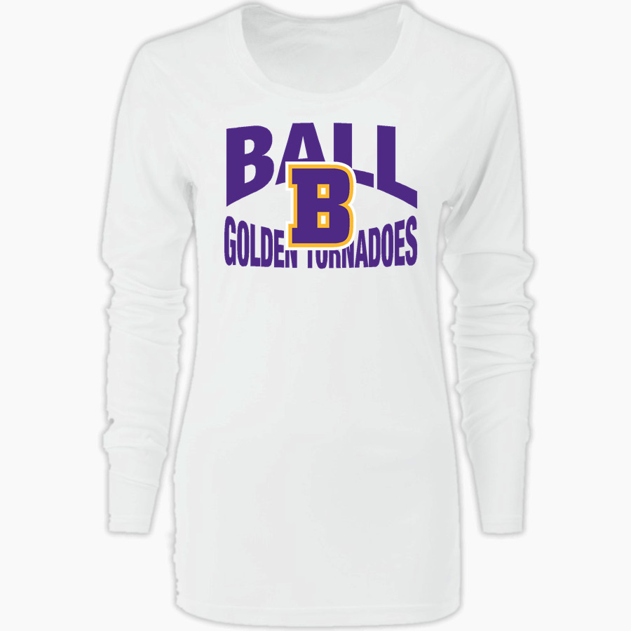 BALL HIGH SCHOOL GOLDEN TORNADOES Nike Women's Core Long Sleeve T-Shirt