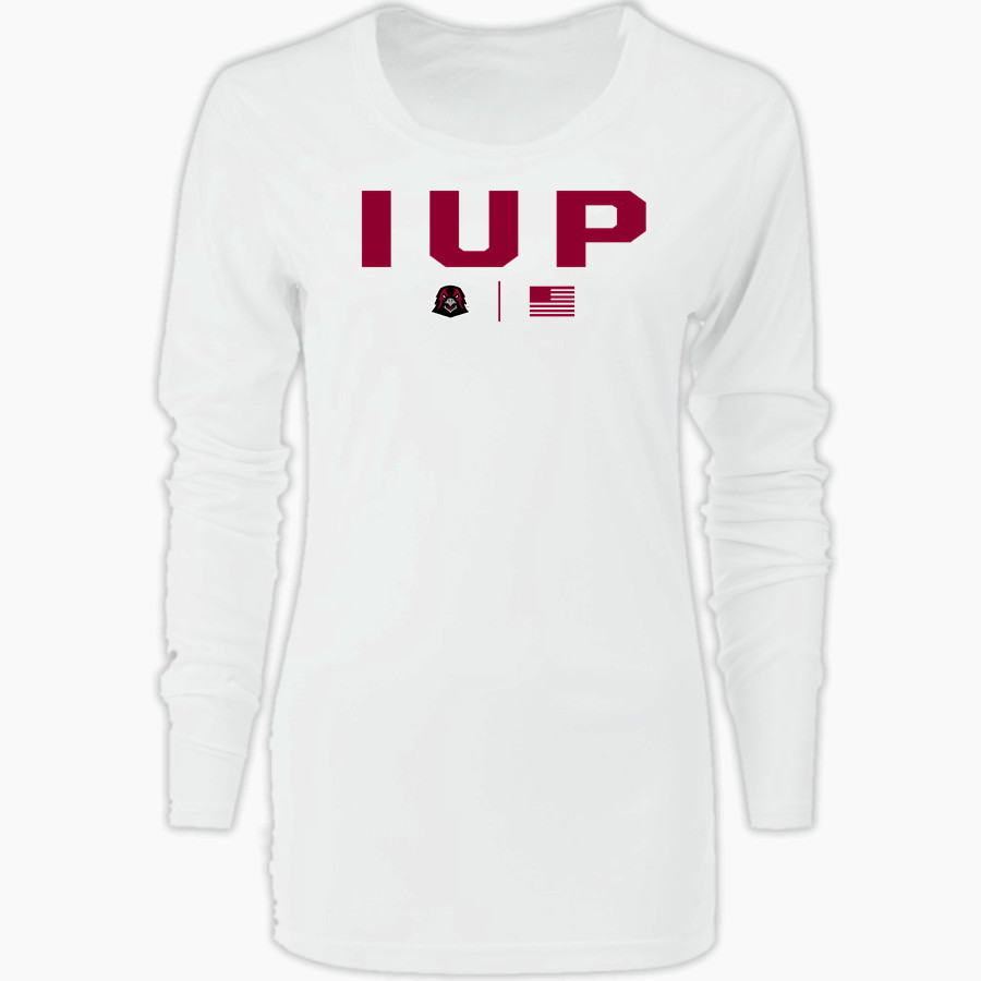 Indiana University of Pennsylvania <span class="pdp-name-mascot">Indiana University Of PA Hawks</span> Nike Women's Core Long Sleeve T-Shirt