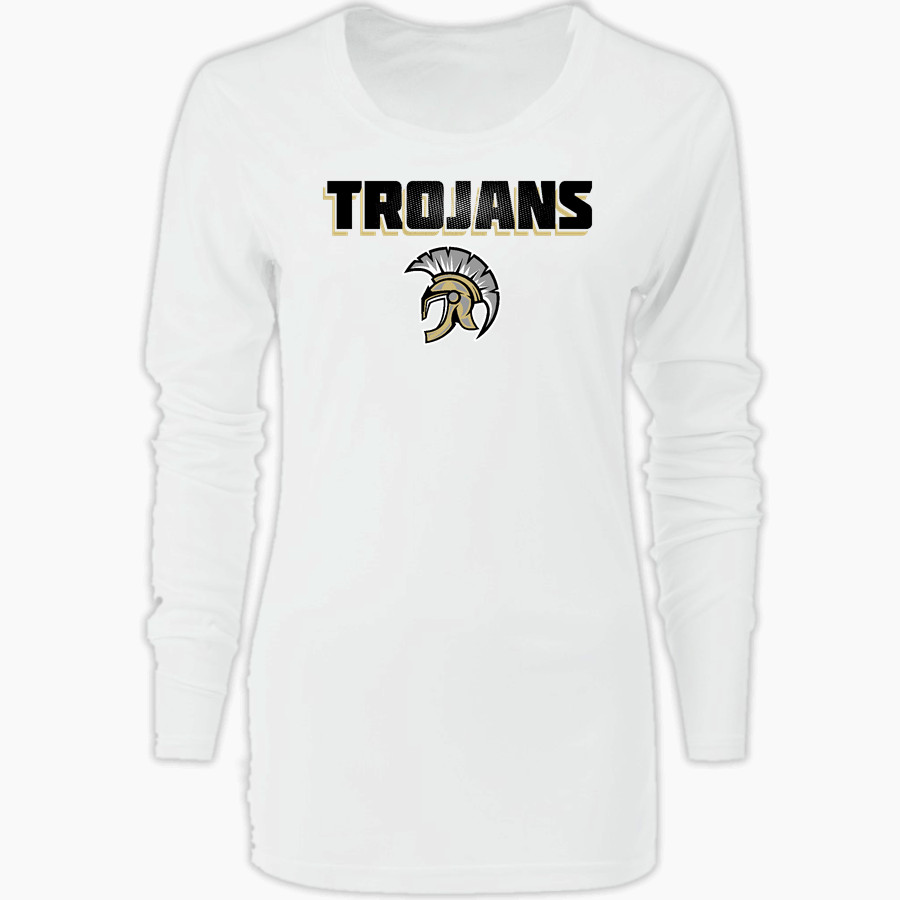 HOT SPRINGS HIGH SCHOOL TROJANS <span class="pdp-name-mascot">HOT SPRINGS TROJANS</span> Nike Women's Core Long Sleeve T-Shirt