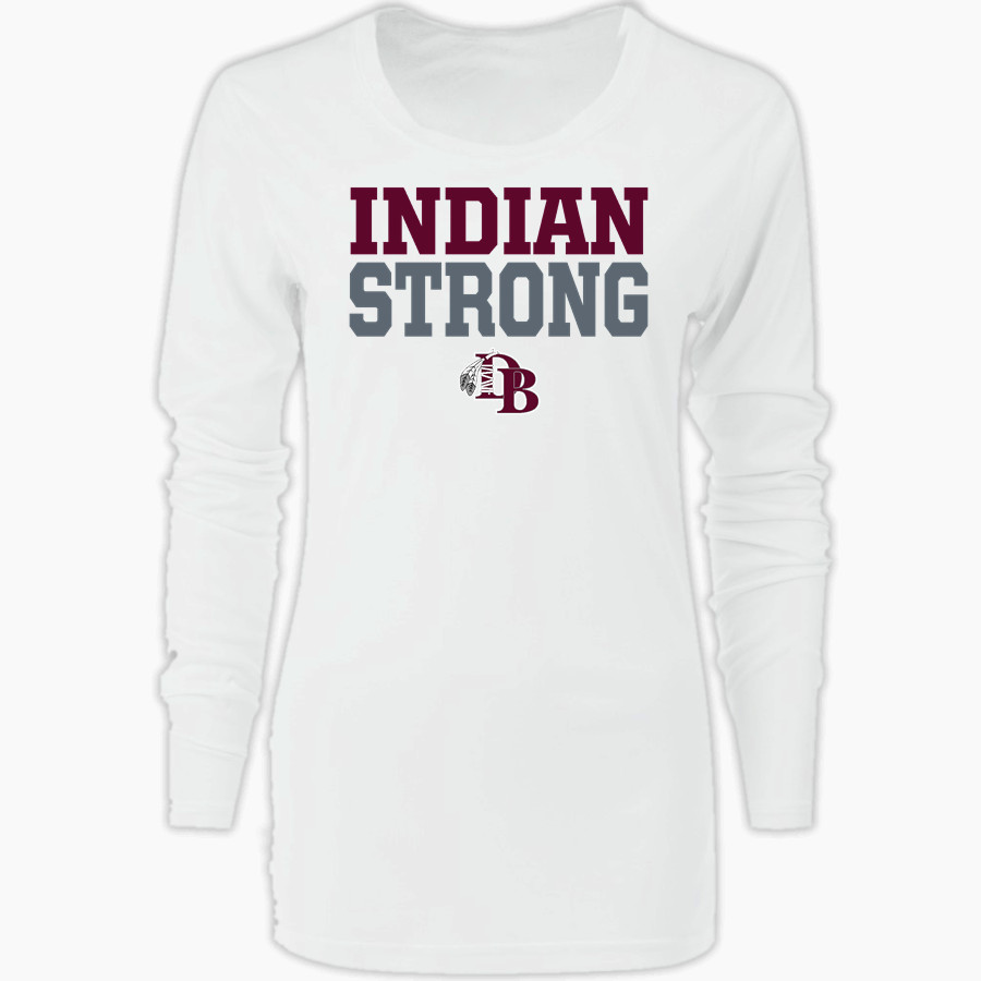 DOBYNS-BENNETT HIGH SCHOOL INDIANS Nike Women's Core Long Sleeve T-Shirt