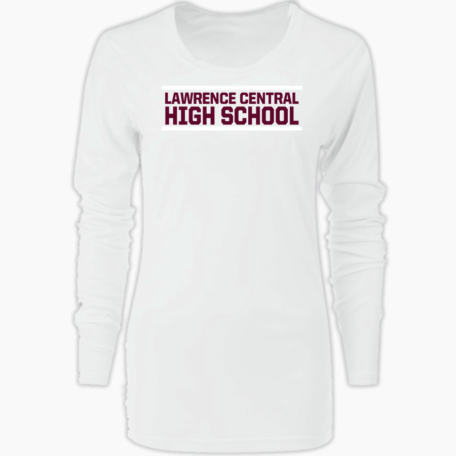 LAWRENCE CENTRAL HIGH SCHOOL BEARS <span class="pdp-name-mascot">LAWRENCE BEARS</span> Nike Women's Core Long Sleeve T-Shirt
