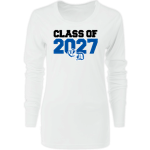 Cairo-Durham Mustangs <span class="pdp-name-mascot">Cairo-Durham Mustangs</span> Nike Women's Core Long Sleeve T-Shirt Front Thumbnail