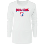 Plainfield Quakers <span class="pdp-name-mascot">Plainfield Quakers</span> Nike Women's Core Long Sleeve T-Shirt Front Thumbnail