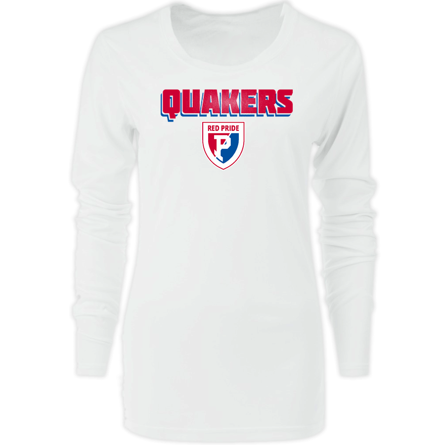 Plainfield Quakers <span class="pdp-name-mascot">Plainfield Quakers</span> Nike Women's Core Long Sleeve T-Shirt
