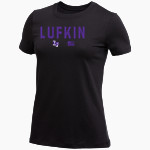 LUFKIN HIGH SCHOOL PANTHERS <span class="pdp-name-mascot">LUFKIN PANTHERS</span> Nike Women's Core Short Sleeve T-Shirt Front Thumbnail