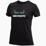 Mid-Pacific Owls <span class="pdp-name-mascot">Mid-Pacific Owls</span> Nike Women's Core Short Sleeve T-Shirt Front Thumbnail