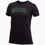 Mahone Mustangs Nike Women's Core Short Sleeve T-Shirt Front Thumbnail