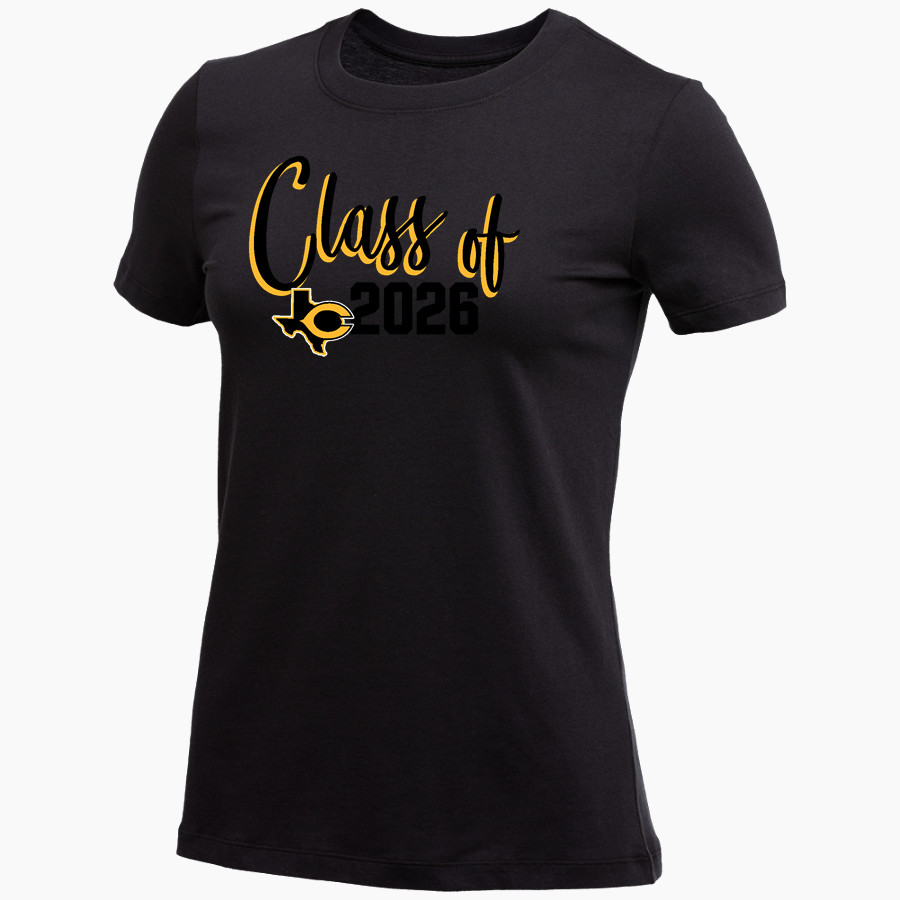 CRANDALL HIGH SCHOOL PIRATES <span class="pdp-name-mascot">CRANDALL PIRATES</span> Nike Women's Core Short Sleeve T-Shirt