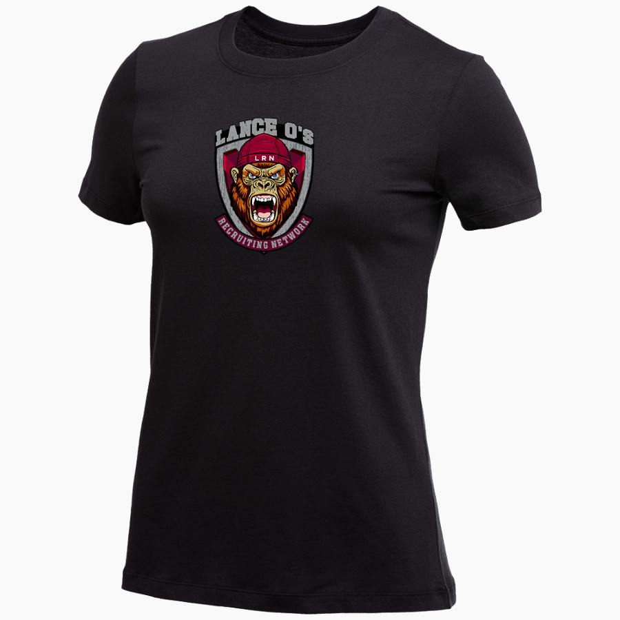 Lance O's Recruiting Network Lance O's Recruiting <span class="pdp-name-mascot">Lanceo's Recruiting Network</span> Nike Women's Core Short Sleeve T-Shirt