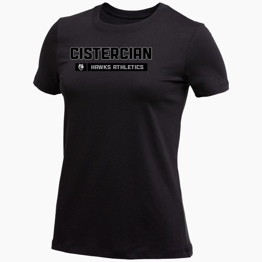CISTERCIAN PREPARATORY SCHOOL HAWKS Nike Women's Core Short Sleeve T-Shirt