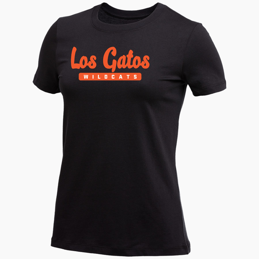 LOS GATOS HIGH SCHOOL WILDCATS <span class="pdp-name-mascot">LOS GATOS WILDCATS</span> Nike Women's Core Short Sleeve T-Shirt