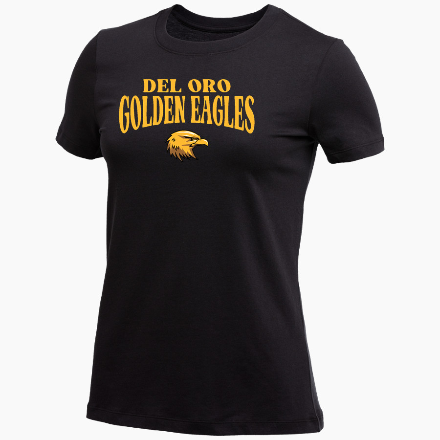 Del Oro Golden Eagles <span class="pdp-name-mascot">Del Oro High School</span> Nike Women's Core Short Sleeve T-Shirt