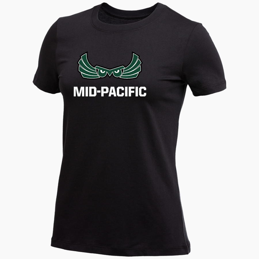 Mid-Pacific Owls <span class="pdp-name-mascot">Mid-Pacific Owls</span> Nike Women's Core Short Sleeve T-Shirt