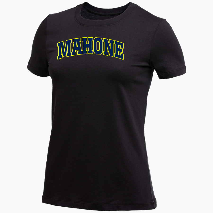 Mahone Mustangs Nike Women's Core Short Sleeve T-Shirt