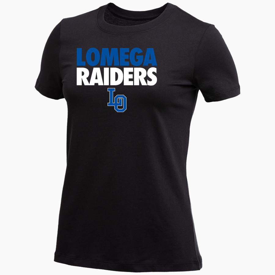 Lomega Raiders <span class="pdp-name-mascot">Lomega Raiders</span> Nike Women's Core Short Sleeve T-Shirt