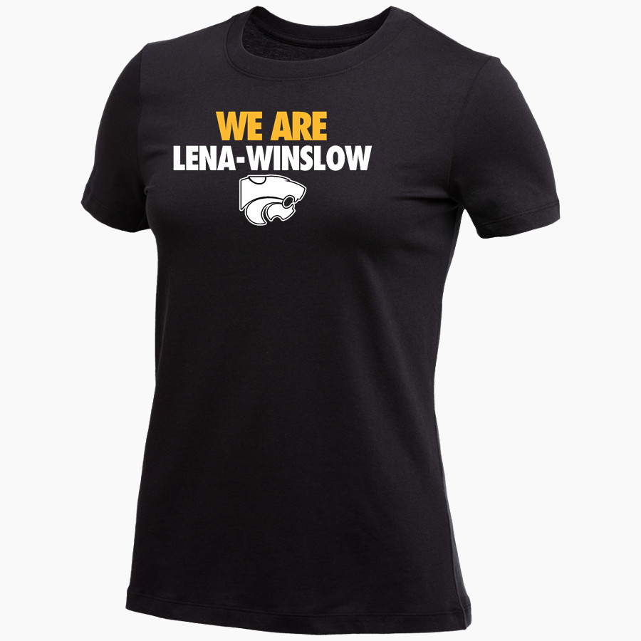 Lena-winslow Panthers <span class="pdp-name-mascot">Lena-winslow Leopards</span> Nike Women's Core Short Sleeve T-Shirt
