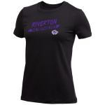 RIVERTON HIGH SCHOOL SILVERWOLVES <span class="pdp-name-mascot">RIVERTON SILVERWOLVES</span> Nike Women's Core Short Sleeve T-Shirt Front Thumbnail